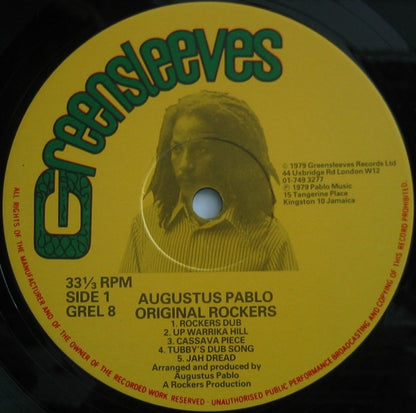 Augustus Pablo : Original Rockers (LP, Album)