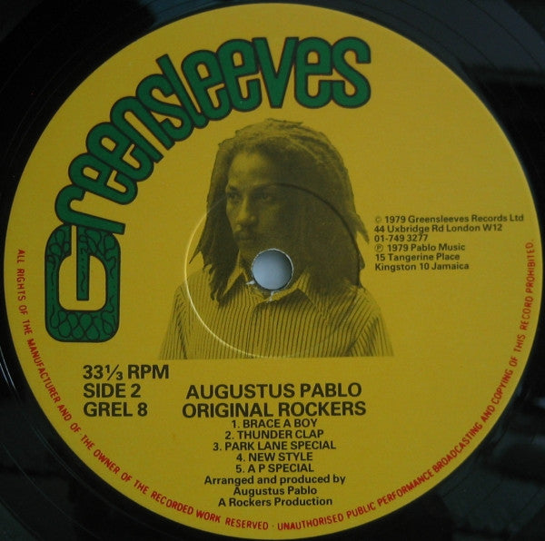 Augustus Pablo : Original Rockers (LP, Album)
