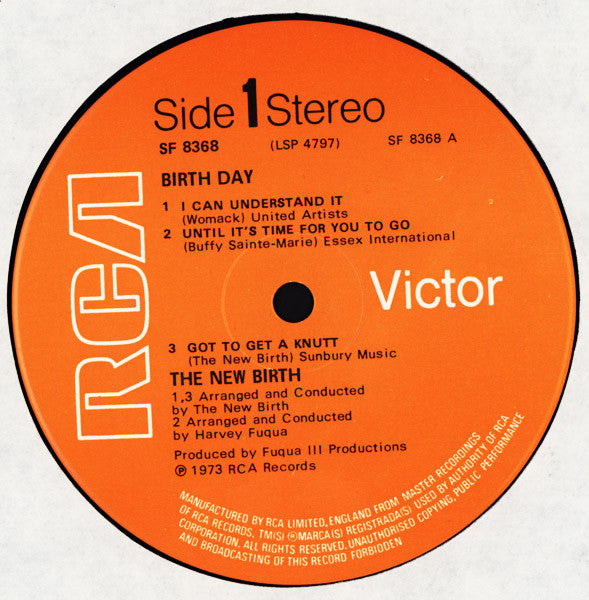 New Birth : Birth Day (LP, Album)