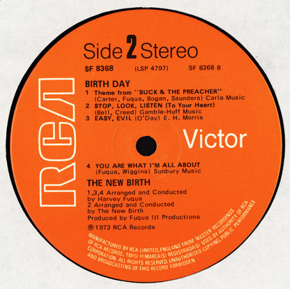 New Birth : Birth Day (LP, Album)