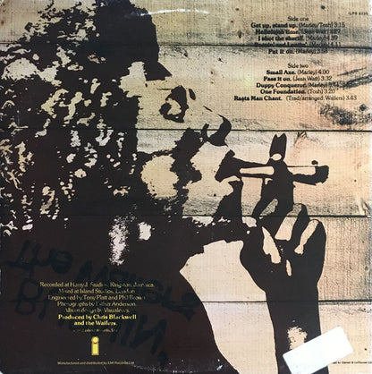 The Wailers : Burnin' (LP, Album, RE, Gat)