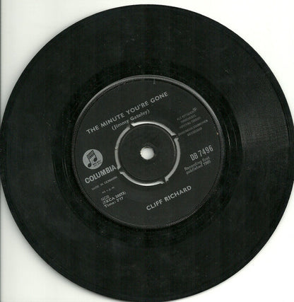 Cliff Richard : The Minute You're Gone (7")