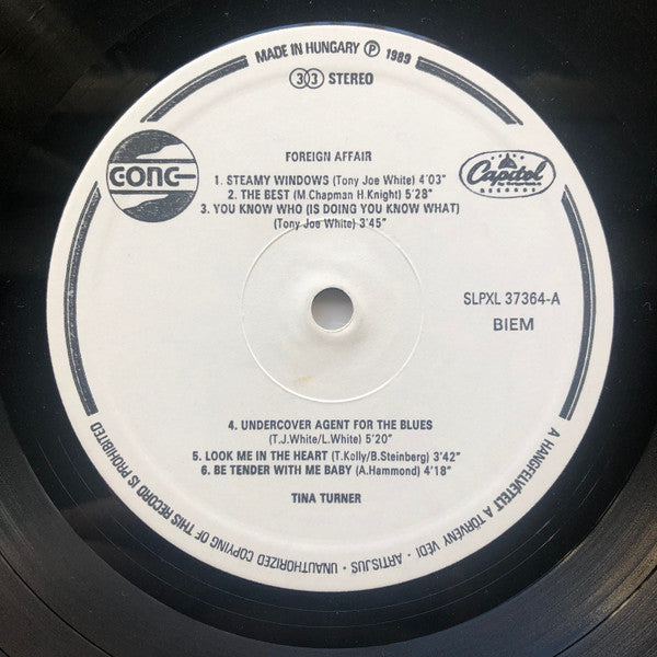 Tina Turner : Foreign Affair (LP, Album)