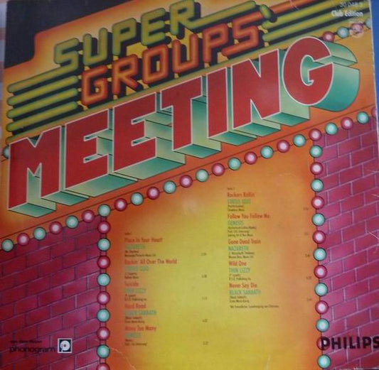 Various : Super Groups' Meeting (LP, Comp, Club)