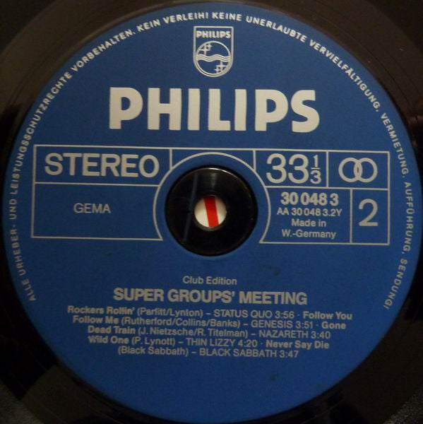Various : Super Groups' Meeting (LP, Comp, Club)