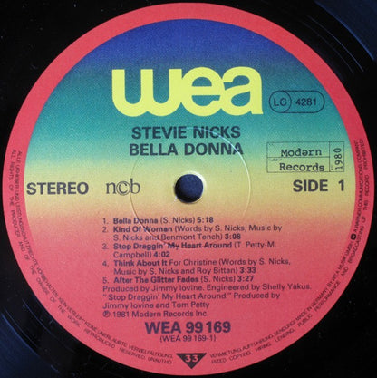Stevie Nicks : Bella Donna (LP, Album)