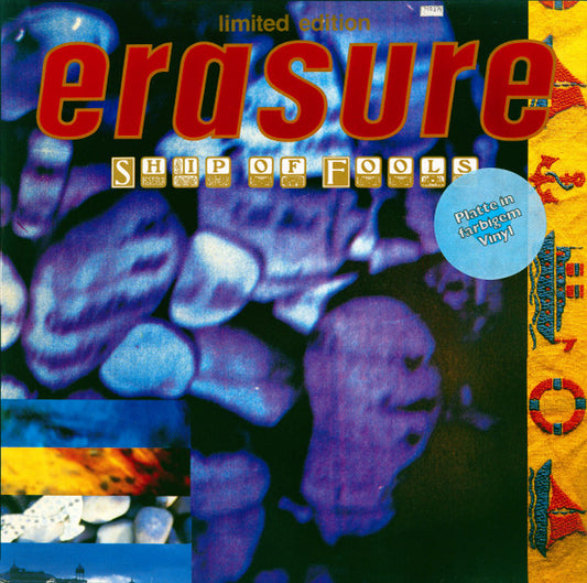 Erasure : Ship Of Fools (12", Maxi, Ltd, Mar)