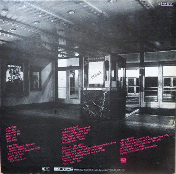 The Fools : Sold Out (LP, Album)