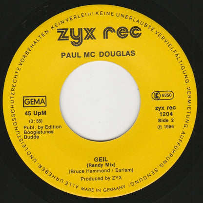 Paul Mc Douglas : Geil (7", Single)