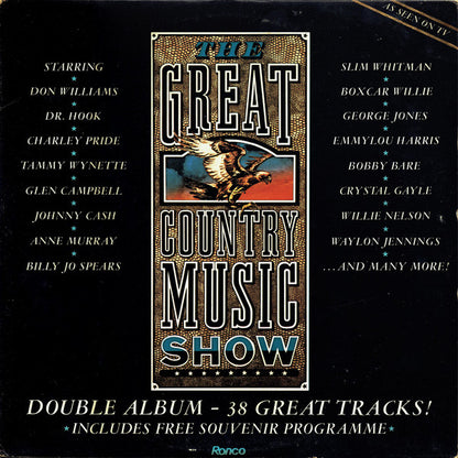 Various : The Great Country Music Show (2xLP, Album, Comp)