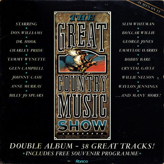 Various : The Great Country Music Show (2xLP, Album, Comp)