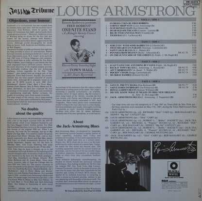 Louis Armstrong : Louis Armstrong At Town Hall "The Complete Town Hall Concert" 17 May 1947 (2xLP, Album, Gat)
