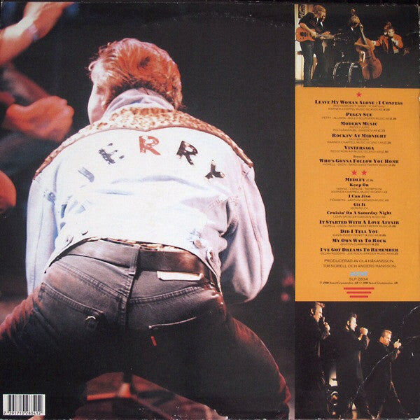 Jerry Williams (3) : Live På Börsen (LP, Album)