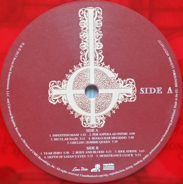Ghost B.C.* : Infestissumam (LP, Album, Red)