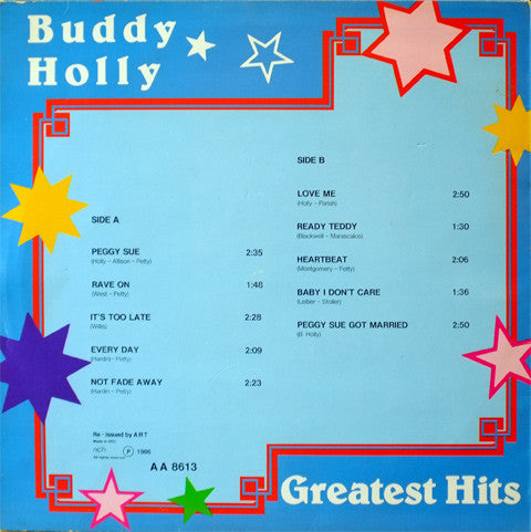 Buddy Holly : Greatest Hits (LP, Comp)