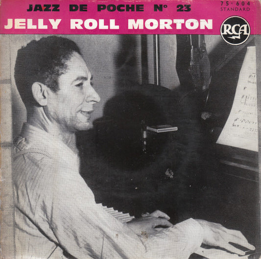 Jelly Roll Morton : Jazz De Poche N° 23 (7", EP, Mono)