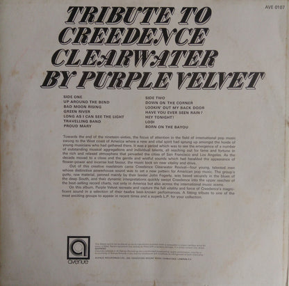 Purple Velvet (2) : Tribute To Creedence Clearwater (LP, Album)