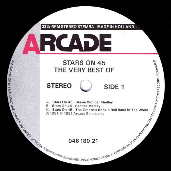 Stars On 45 : The Very Best Of (LP, Comp)