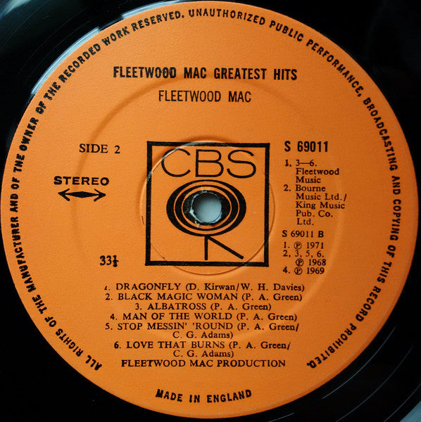 Fleetwood Mac : Fleetwood Mac Greatest Hits (LP, Comp, Gat)