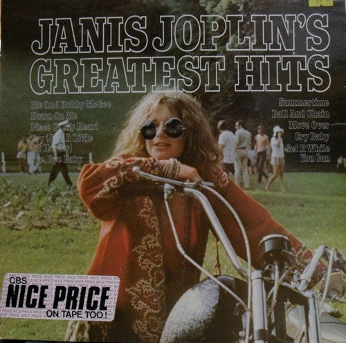Janis Joplin : Janis Joplin's Greatest Hits (LP, Comp, RE)
