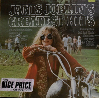 Janis Joplin : Janis Joplin's Greatest Hits (LP, Comp, RE)