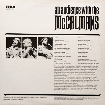 The McCalmans : An Audience With The McCalmans (LP)