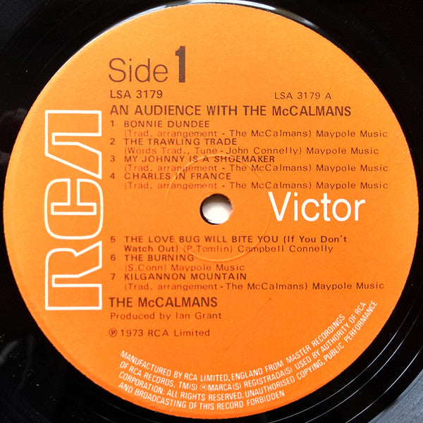 The McCalmans : An Audience With The McCalmans (LP)