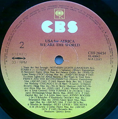 USA For Africa : We Are The World (LP, Album)