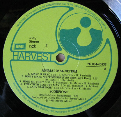 Scorpions : Animal Magnetism (LP, Album)