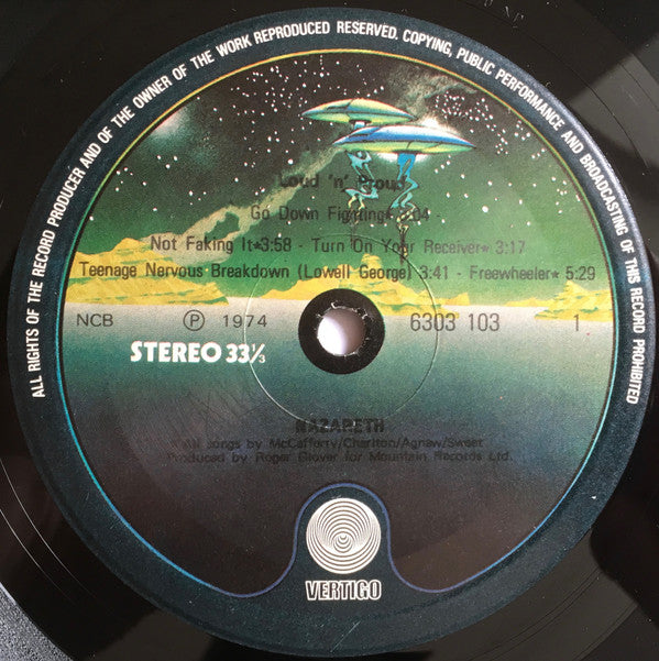 Nazareth (2) : Loud'N'Proud (LP, Album, RE)