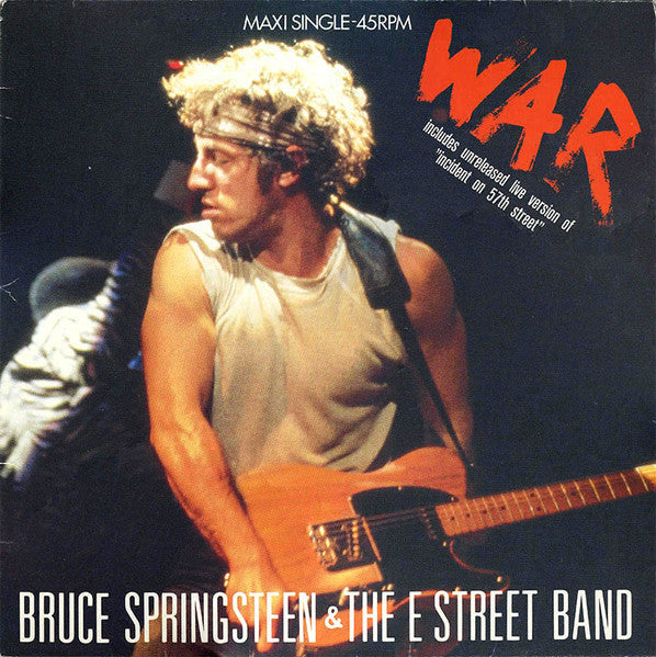 Bruce Springsteen & The E Street Band* : War (12", Maxi)