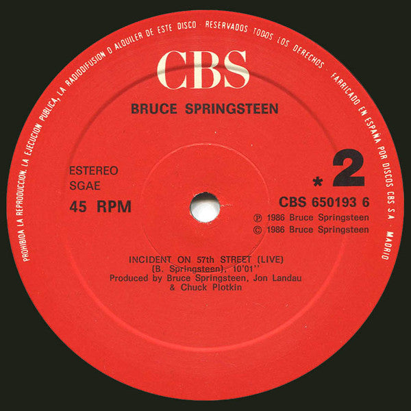 Bruce Springsteen & The E Street Band* : War (12", Maxi)