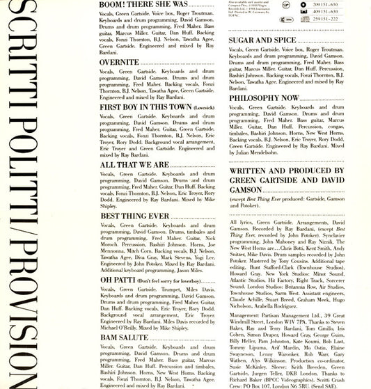 Scritti Politti : Provision (LP, Album)