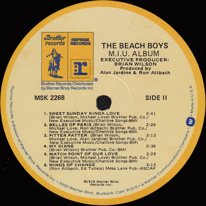 The Beach Boys : M.I.U. Album (LP, Album, Win)