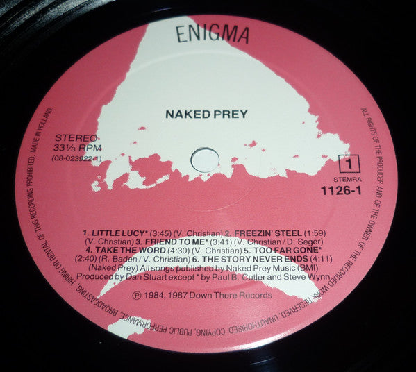 Naked Prey : Naked Prey (LP, Album)