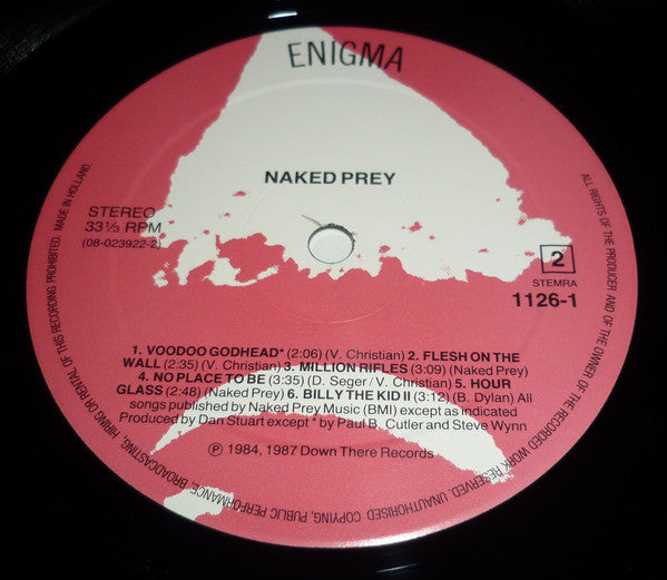 Naked Prey : Naked Prey (LP, Album)