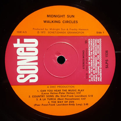Midnight Sun (4) : Walking Circles (LP, Album)