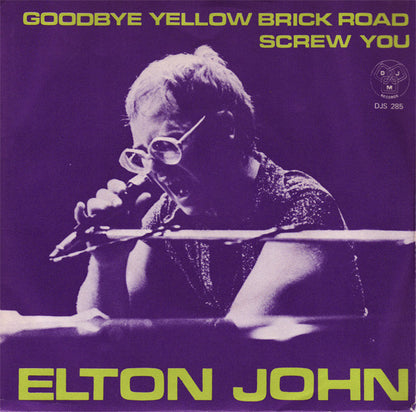 Elton John : Goodbye Yellow Brick Road (7", Single)