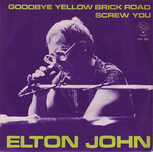 Elton John : Goodbye Yellow Brick Road (7", Single)
