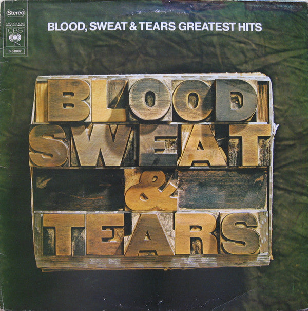 Blood, Sweat And Tears : Blood, Sweat & Tears Greatest Hits (LP, Comp, Club)