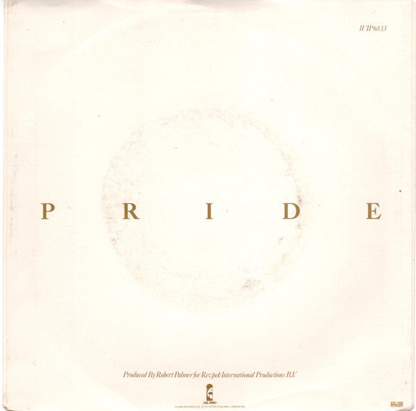 Robert Palmer : Pride (7", Single)