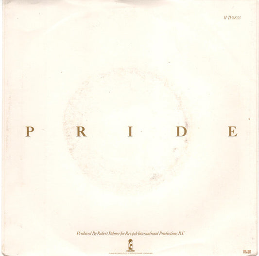 Robert Palmer : Pride (7", Single)