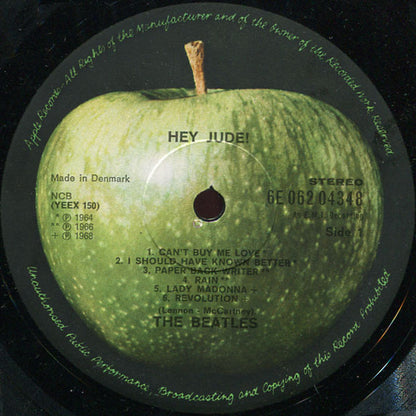 The Beatles : Hey Jude (LP, Comp, M/Print)