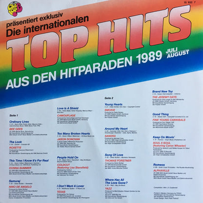 Various : Club Top 13 - Die Internationalen Top Hits Aus Den Hitparaden 1989 - Juli/August (LP, Comp, Clu)