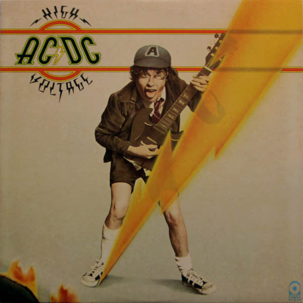 AC/DC : High Voltage (LP, Album, PR)