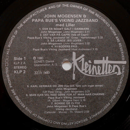 John Mogensen & Papa Bue's Viking Jazzband* : John Mogensen & Papa Bue's Viking Jazzband (LP, Comp)