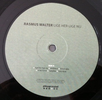 Rasmus Walter : Lige Her Lige Nu (LP, Album)