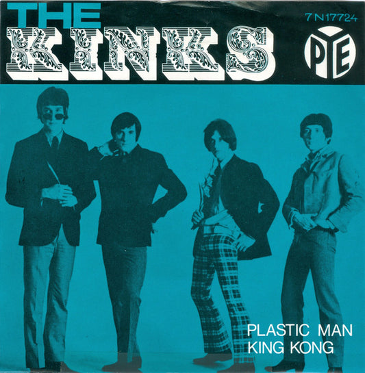 The Kinks : Plastic Man / King Kong (7", Single)