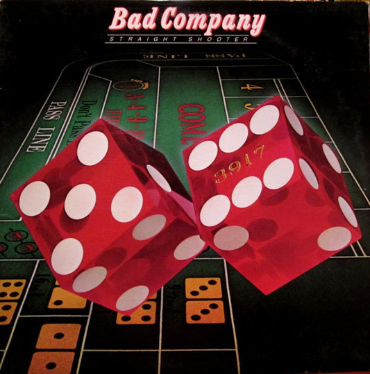 Bad Company (3) : Straight Shooter (LP, Album, RE, SP )