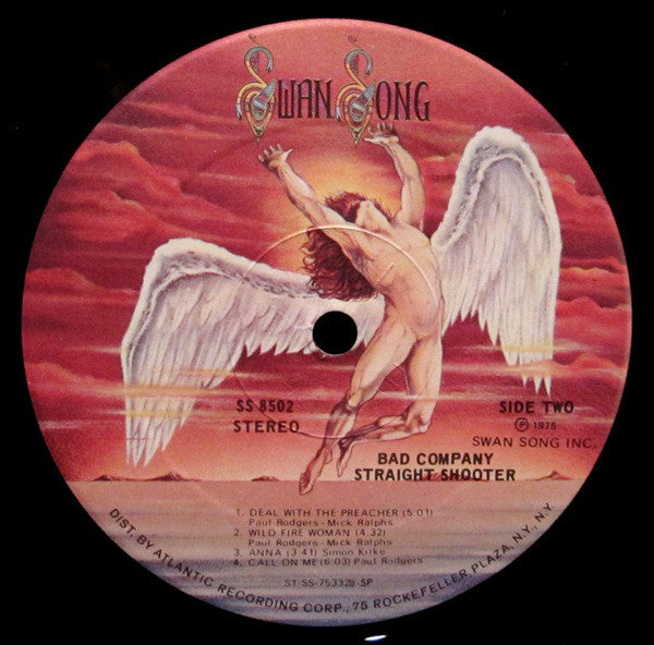 Bad Company (3) : Straight Shooter (LP, Album, RE, SP )
